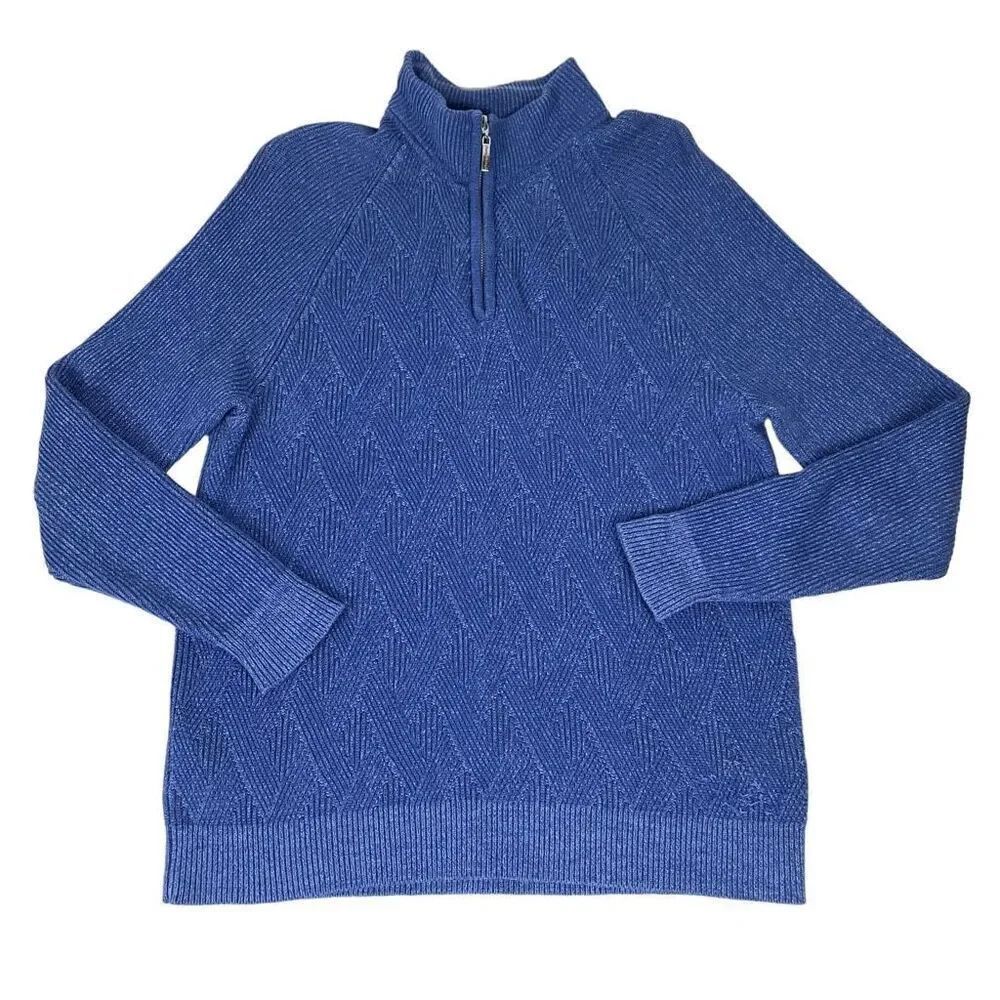 Tommy Bahama Men's Napa Ridge Half-Zip size Small